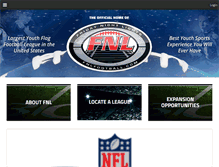Tablet Screenshot of fnlfootball.com
